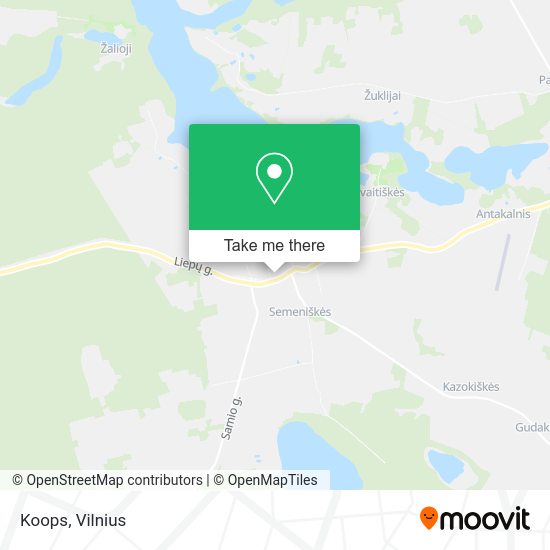 Карта Koops