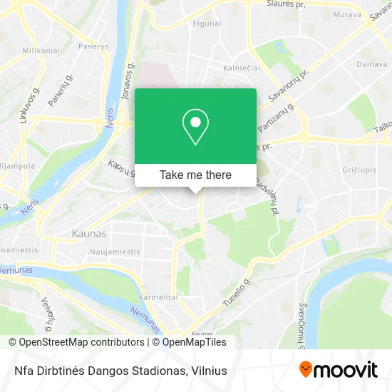 Карта Nfa Dirbtinės Dangos Stadionas