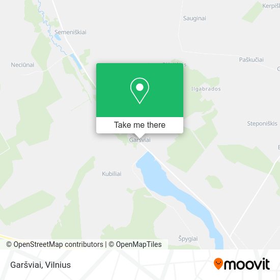 Карта Garšviai