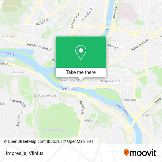 Карта Impresija