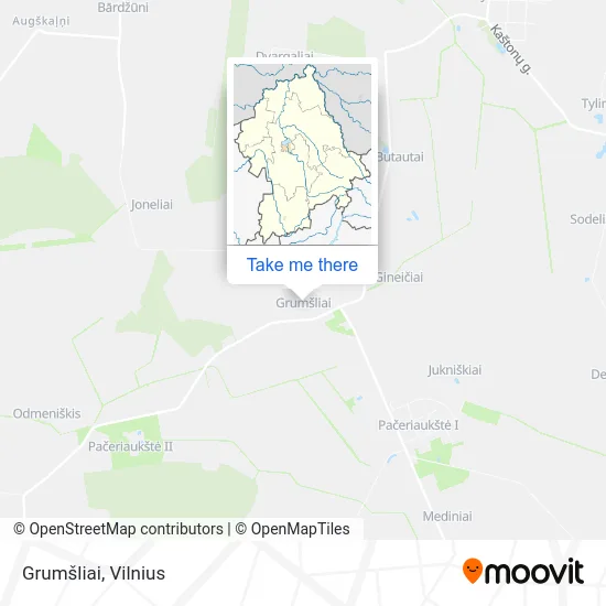 Карта Grumšliai