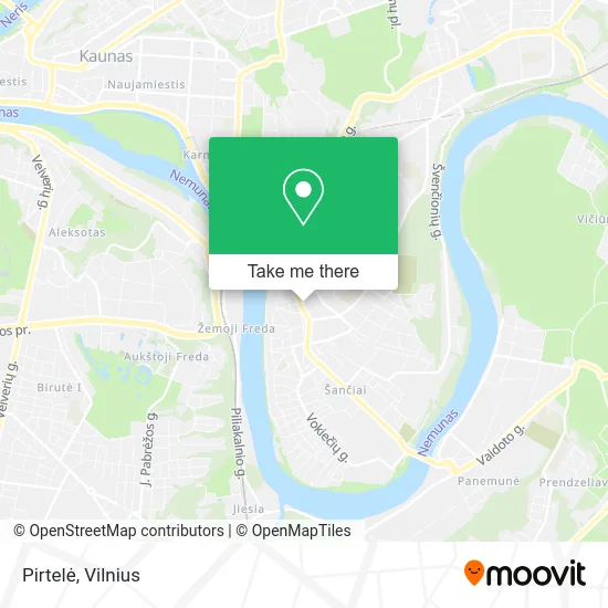Карта Pirtelė