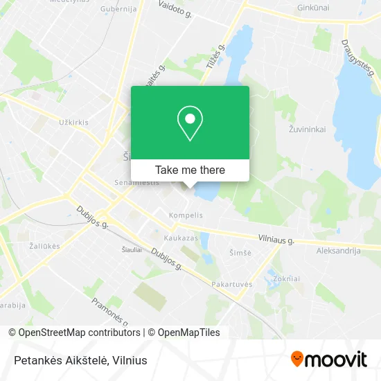 Карта Petankės Aikštelė