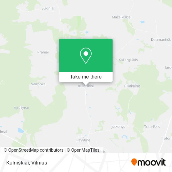 Карта Kulniškiai