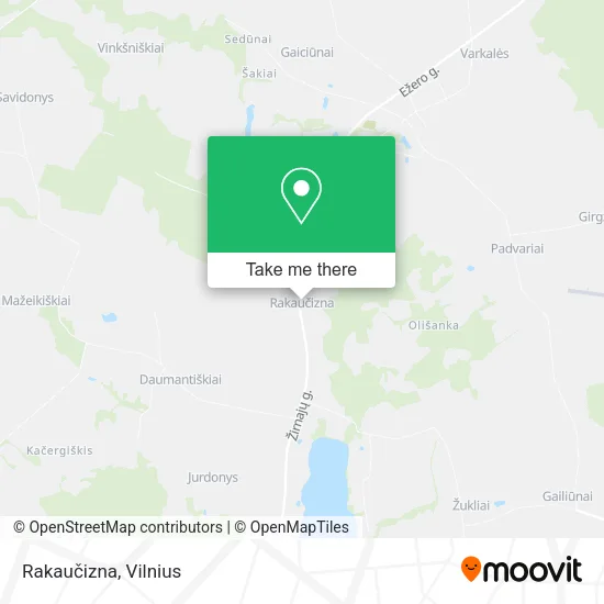 Карта Rakaučizna
