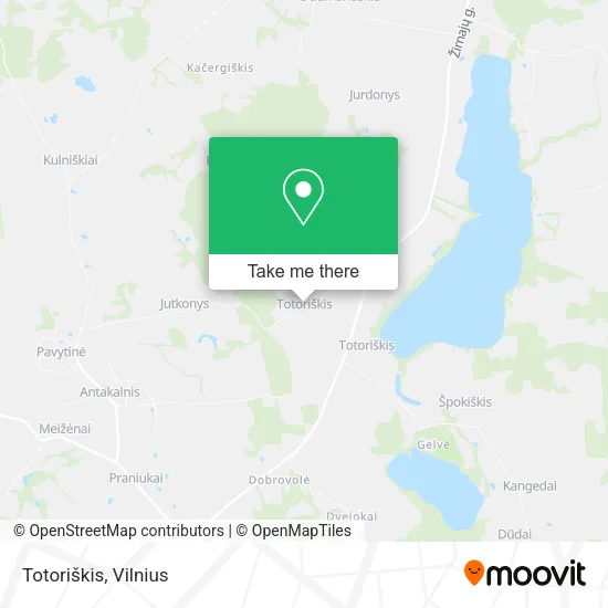 Карта Totoriškis