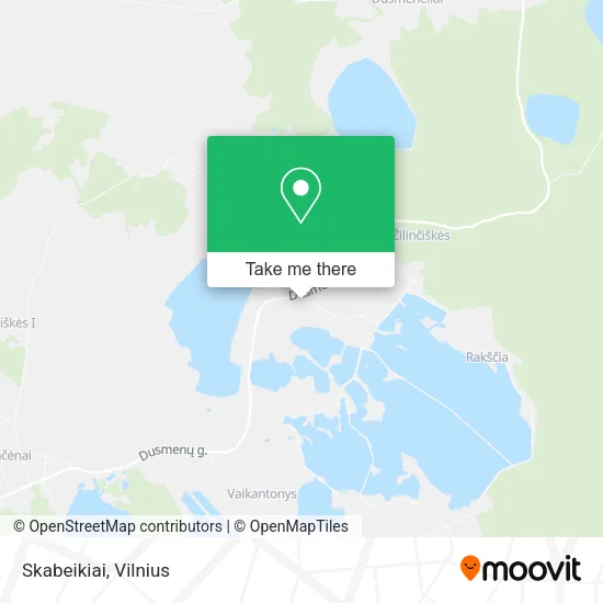 Карта Skabeikiai