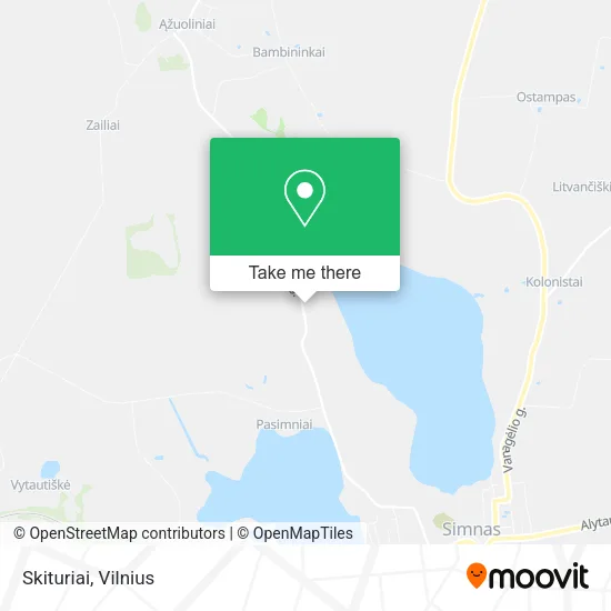 Карта Skituriai