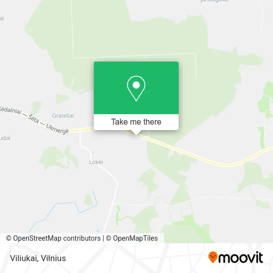 Карта Viliukai