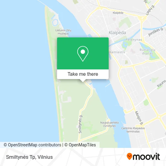 Карта Smiltynės Tp