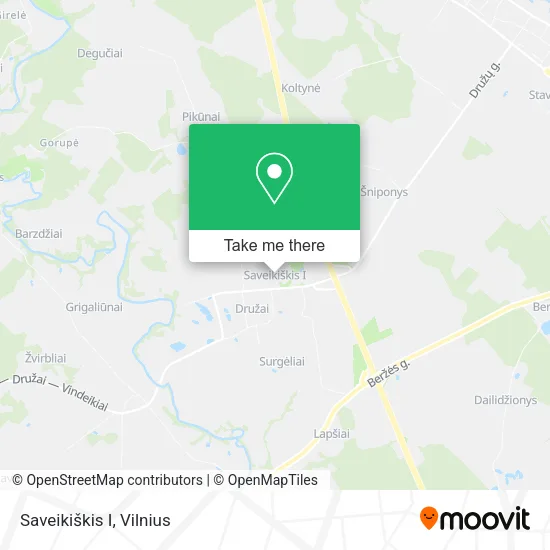 Карта Saveikiškis I