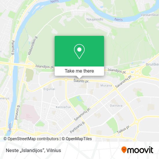 Карта Neste „Islandijos“