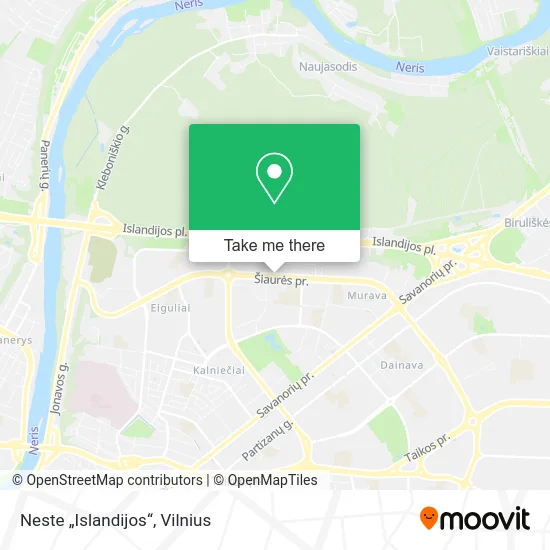 Карта Neste „Islandijos“