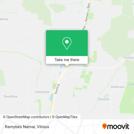 Карта Ramybės Namai