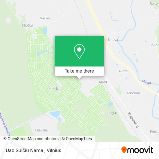 Карта Uab Sulčių Namai