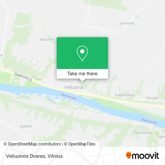 Карта Veliuonos Dvaras
