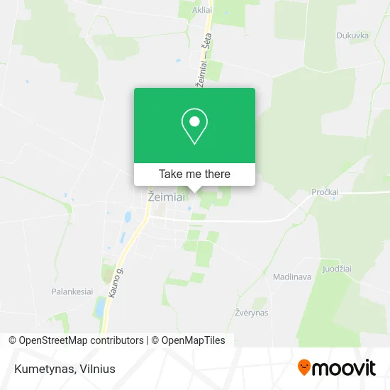 Карта Kumetynas