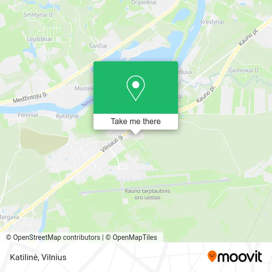 Карта Katilinė