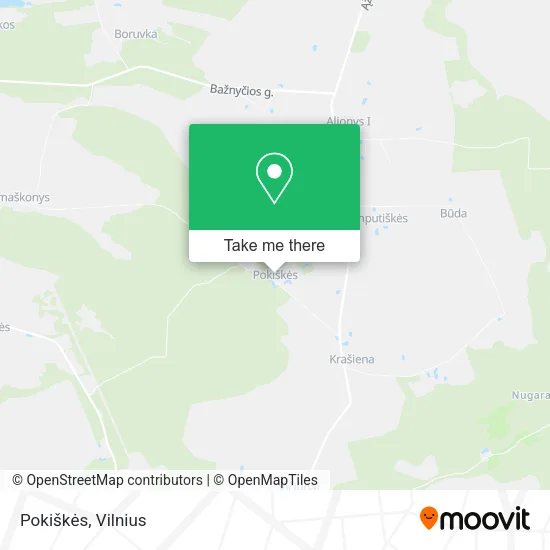 Pokiškės map