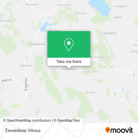 Žieveliškiai map
