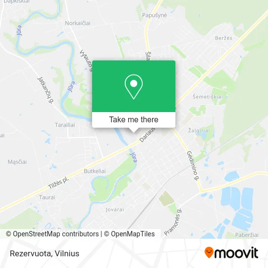 Карта Rezervuota