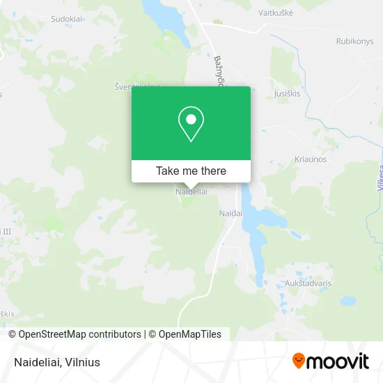 Карта Naideliai