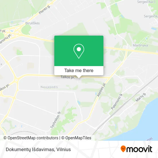 Карта Dokumentų Išdavimas