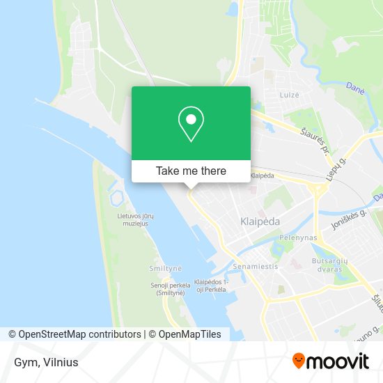Карта Gym