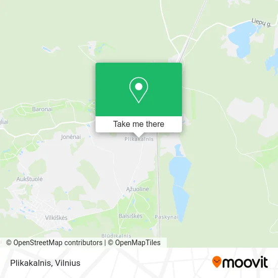 Карта Plikakalnis