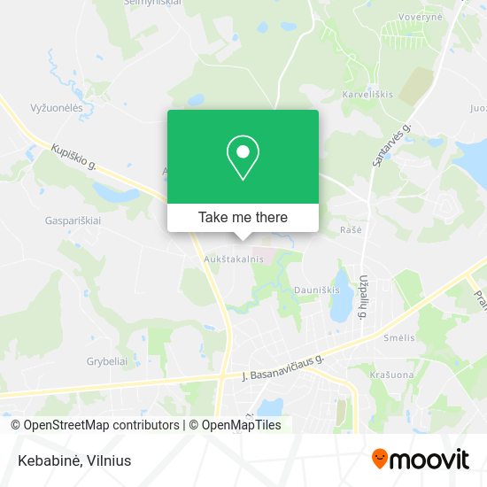 Карта Kebabinė