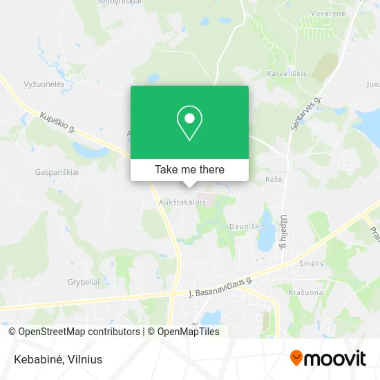 Карта Kebabinė