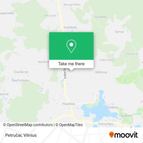 Карта Petručai