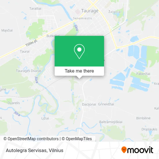 Autolegra Servisas map