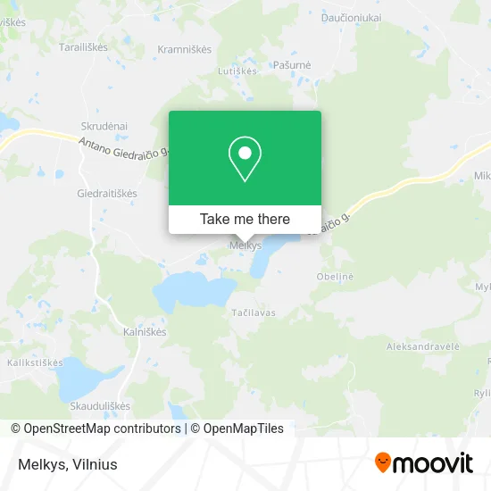 Карта Melkys