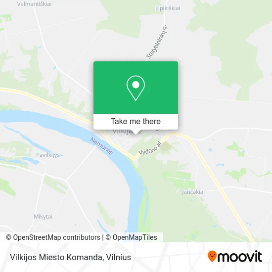 Vilkijos Miesto Komanda map