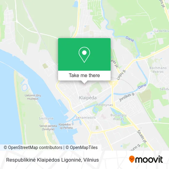 Respublikinė Klaipėdos Ligoninė map