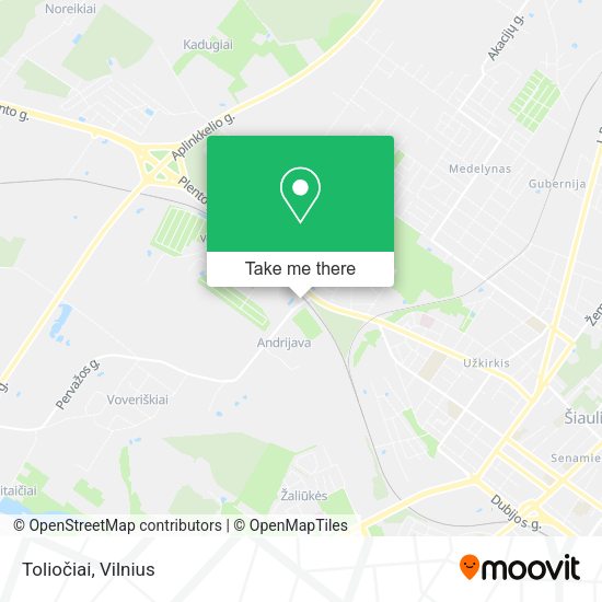 Карта Toliočiai