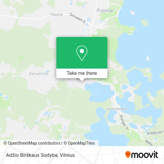Карта Adžio Birškaus Sodyba