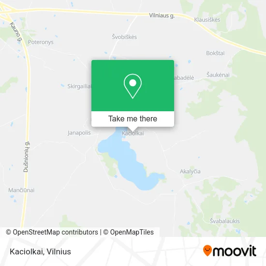 Карта Kaciolkai