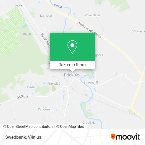 Карта Swedbank