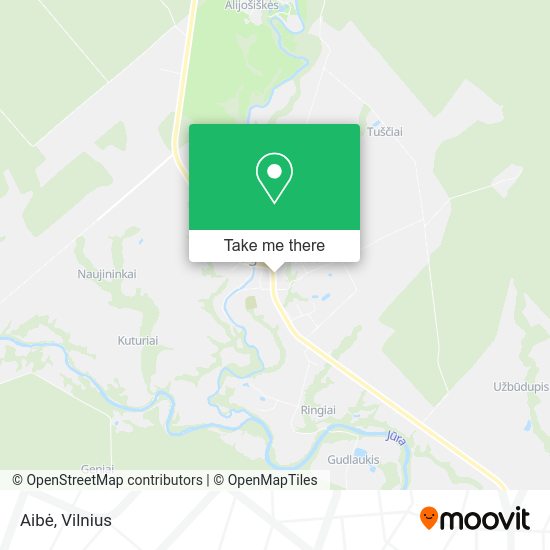 Карта Aibė