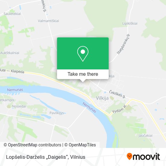 Карта Lopšelis-Darželis „Daigelis“