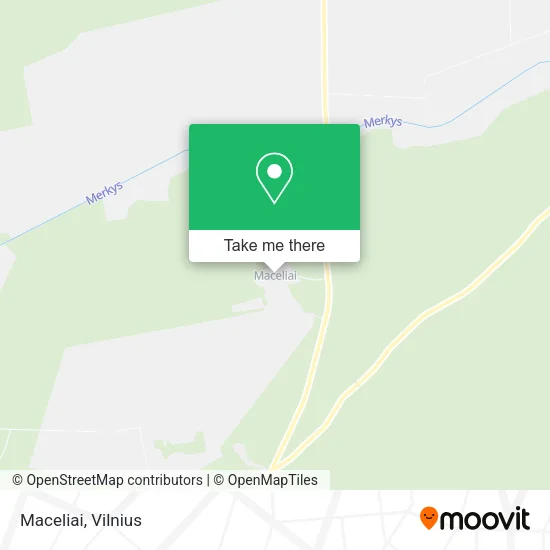 Карта Maceliai