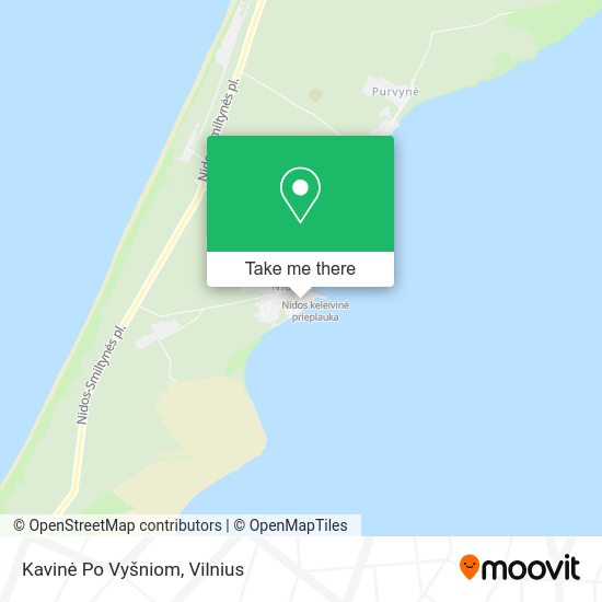 Карта Kavinė Po Vyšniom