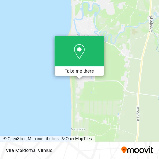 Карта Vila Meidema