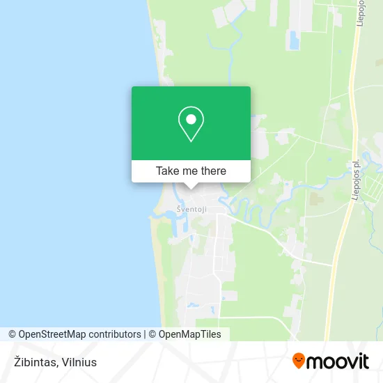 Карта Žibintas