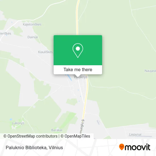 Карта Paluknio Biblioteka