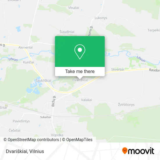 Карта Dvariškiai