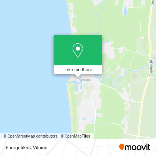 Карта Energetikas