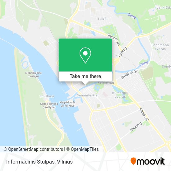 Карта Informacinis Stulpas